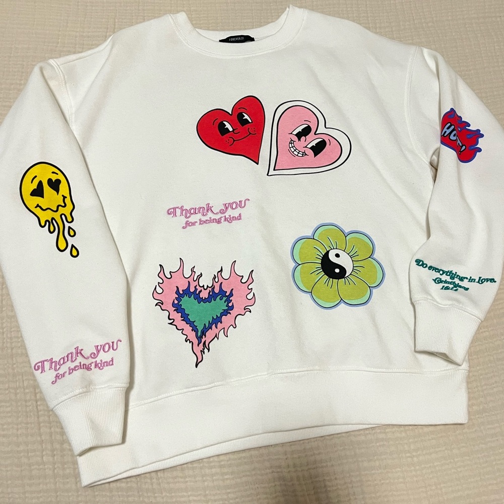 Scoop neck Sweatshirt